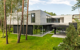 дома с барбекю